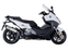 BMW C 650 SPORT (2016- 2019) - Oval Muffler, Titanium, with Carbon fiber end cap